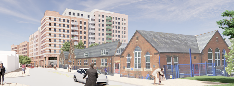 25 P2282 Majestic Way July 2026 from St Marks School